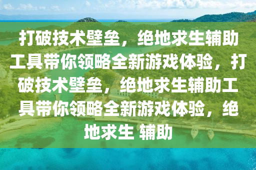 打破技术壁垒，绝地求生辅助工具带你领略全新游戏体验，打破技术壁垒，绝地求生辅助工具带你领略全新游戏体验，绝地求生 辅助