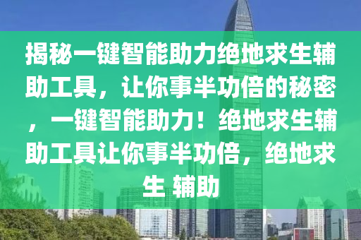 揭秘一键智能助力绝地求生辅助工具，让你事半功倍的秘密，一键智能助力！绝地求生辅助工具让你事半功倍，绝地求生 辅助
