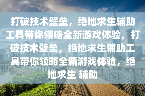 打破技术壁垒，绝地求生辅助工具带你领略全新游戏体验，打破技术壁垒，绝地求生辅助工具带你领略全新游戏体验，绝地求生 辅助