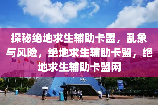 探秘绝地求生辅助卡盟，乱象与风险，绝地求生辅助卡盟，绝地求生辅助卡盟网