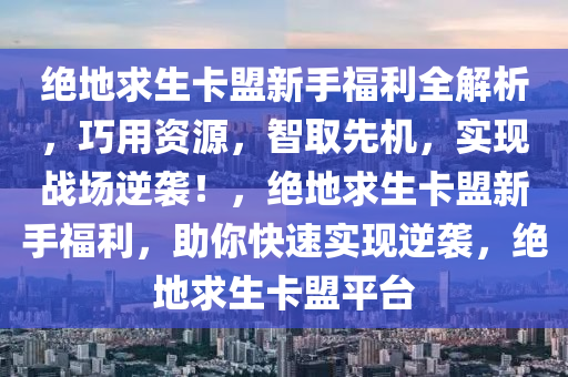 绝地求生卡盟新手福利全解析，巧用资源，智取先机，实现战场逆袭！，绝地求生卡盟新手福利，助你快速实现逆袭，绝地求生卡盟平台