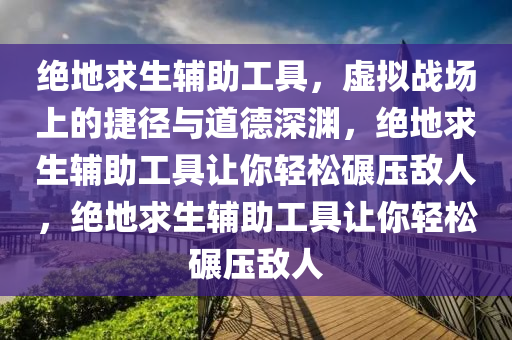 绝地求生辅助工具，虚拟战场上的捷径与道德深渊，绝地求生辅助工具让你轻松碾压敌人，绝地求生辅助工具让你轻松碾压敌人