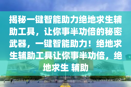 揭秘一键智能助力绝地求生辅助工具，让你事半功倍的秘密武器，一键智能助力！绝地求生辅助工具让你事半功倍，绝地求生 辅助