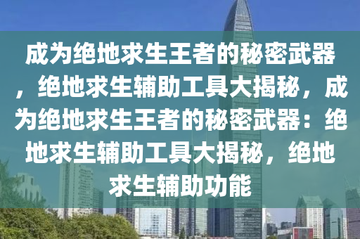 成为绝地求生王者的秘密武器，绝地求生辅助工具大揭秘，成为绝地求生王者的秘密武器：绝地求生辅助工具大揭秘，绝地求生辅助功能