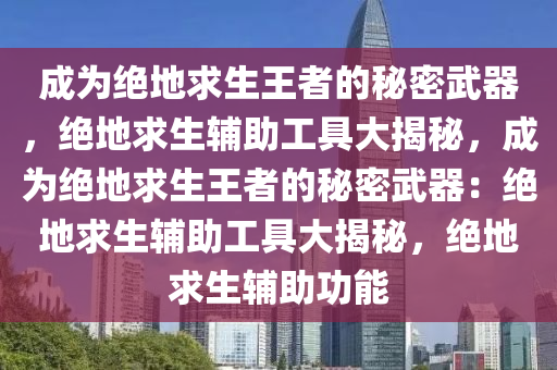 成为绝地求生王者的秘密武器，绝地求生辅助工具大揭秘，成为绝地求生王者的秘密武器：绝地求生辅助工具大揭秘，绝地求生辅助功能