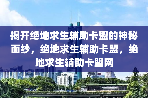 揭开绝地求生辅助卡盟的神秘面纱，绝地求生辅助卡盟，绝地求生辅助卡盟网