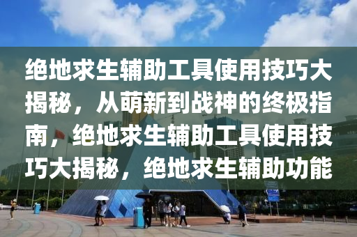 绝地求生辅助工具使用技巧大揭秘，从萌新到战神的终极指南，绝地求生辅助工具使用技巧大揭秘，绝地求生辅助功能