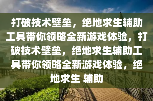 打破技术壁垒，绝地求生辅助工具带你领略全新游戏体验，打破技术壁垒，绝地求生辅助工具带你领略全新游戏体验，绝地求生 辅助