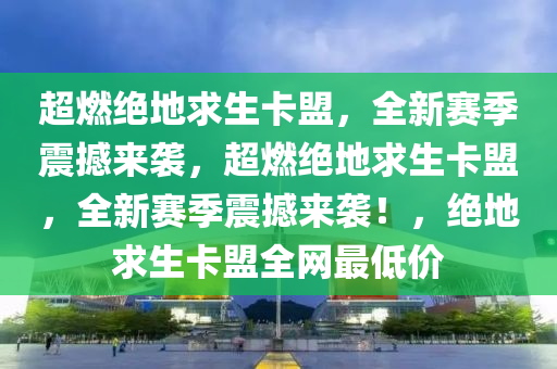 超燃绝地求生卡盟，全新赛季震撼来袭，超燃绝地求生卡盟，全新赛季震撼来袭！，绝地求生卡盟全网最低价