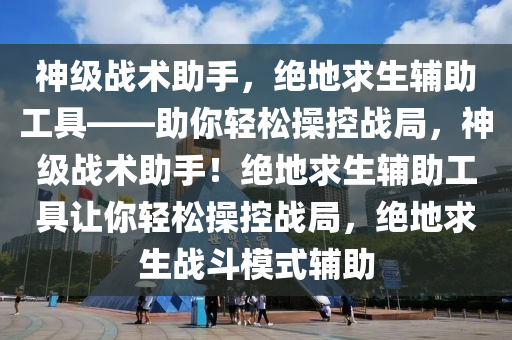 神级战术助手，绝地求生辅助工具——助你轻松操控战局，神级战术助手！绝地求生辅助工具让你轻松操控战局，绝地求生战斗模式辅助