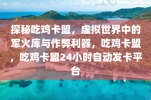 探秘吃鸡卡盟，虚拟世界中的军火库与作弊利器，吃鸡卡盟，吃鸡卡盟24小时自动发卡平台