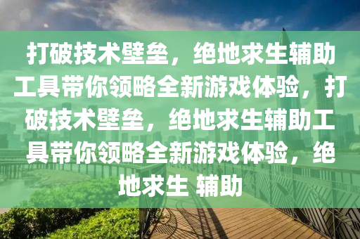 打破技术壁垒，绝地求生辅助工具带你领略全新游戏体验，打破技术壁垒，绝地求生辅助工具带你领略全新游戏体验，绝地求生 辅助