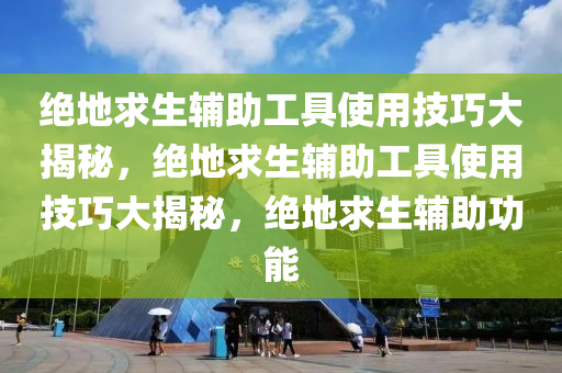 绝地求生辅助工具使用技巧大揭秘，绝地求生辅助工具使用技巧大揭秘，绝地求生辅助功能