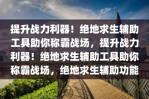 提升战力利器！绝地求生辅助工具助你称霸战场，提升战力利器！绝地求生辅助工具助你称霸战场，绝地求生辅助功能