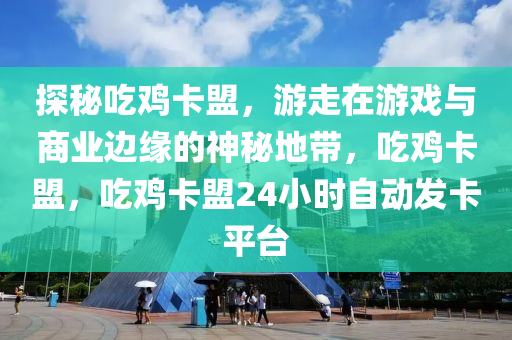 探秘吃鸡卡盟，游走在游戏与商业边缘的神秘地带，吃鸡卡盟，吃鸡卡盟24小时自动发卡平台