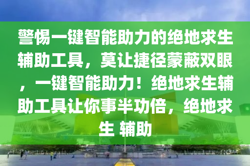 警惕一键智能助力的绝地求生辅助工具，莫让捷径蒙蔽双眼，一键智能助力！绝地求生辅助工具让你事半功倍，绝地求生 辅助