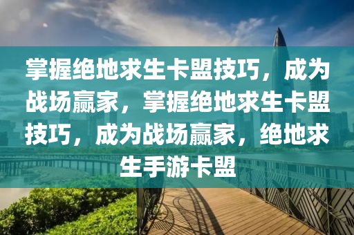 掌握绝地求生卡盟技巧，成为战场赢家，掌握绝地求生卡盟技巧，成为战场赢家，绝地求生手游卡盟
